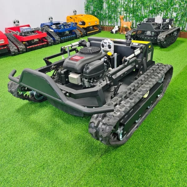 Cortacésped a Control Remoto, Apto para Todo Tipo de Terrenos, Motor Potente Personalizado, Corte Preciso, Control Remoto Inalámbrico