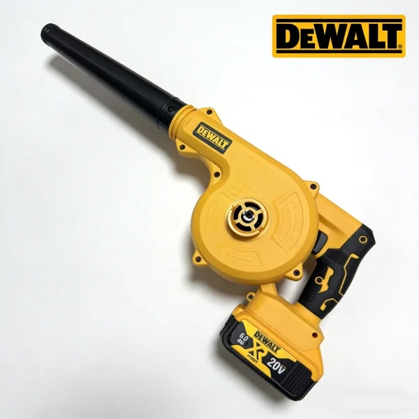 Dewalt - Soplador de aire y aspiradora inalámbricos 2 en 1, aspirador eléctrico para ordenador, recolector de polvo, herramientas eléctricas para 18 V (sin batería)