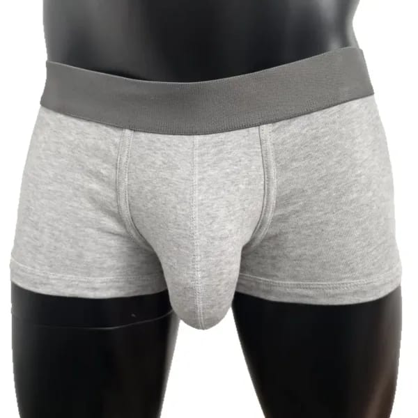 Calzoncillos bóxer de cintura baja para hombre, con bolsa grande, de algodón, transpirables, con soporte en forma de U 3D, ropa interior diaria, para dormir, sin costuras