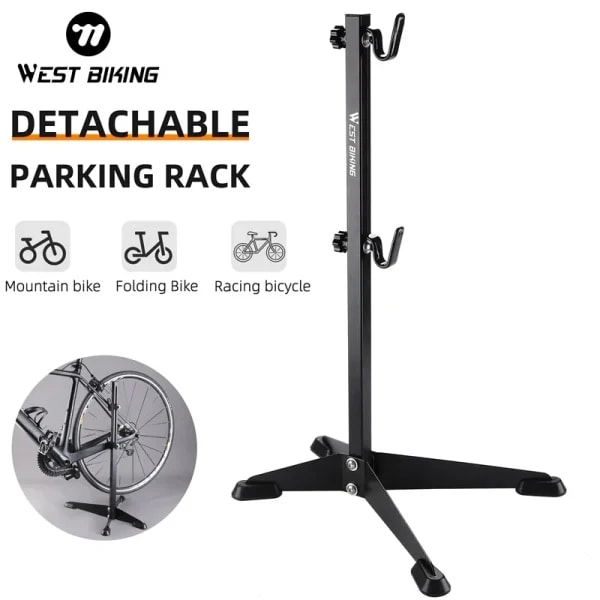 Soporte de Bicicleta WEST BIKING, Desmontable y Ajustable, para Exhibición en Interiores, Soporte de Reparación de Bicicletas, Accesorios para Bicicletas de Montaña y Carretera