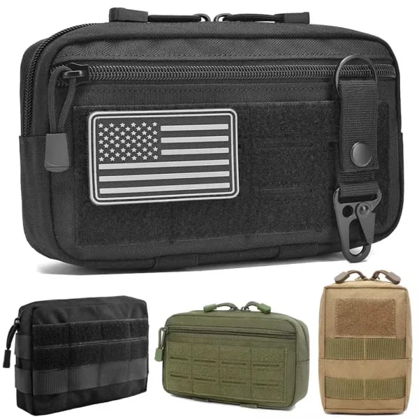 Bolsa Táctica EDC Compacta con Riñonera
