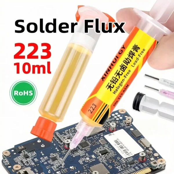 Pasta Soldadura RMA-223 Sin Plomo 10-50ml