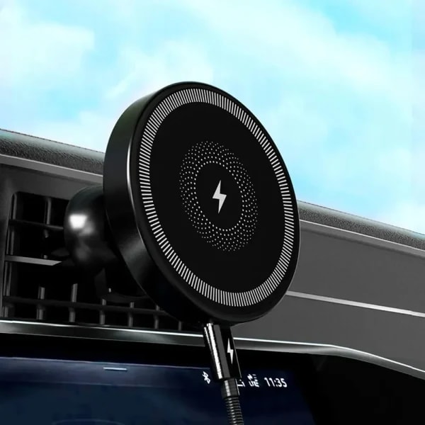 Cargador Inalámbrico Magnético de 30W para Coche, Soporte para Teléfono con Ventilación, para iPhone 17 16 Pro Max 15 14 13, Carga Rápida, Soporte para Celular