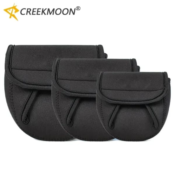 Funda protectora para carretes de pesca con mosca, estuche de almacenamiento para carretes de spinning, bolsa de transporte para carretes de baitcasting y tambor.