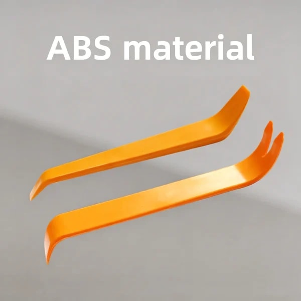 1 Kit (4 Piezas) de Herramientas para Desmontar Puertas de Coche de 12CM y 14CM, Kits de Reacondicionamiento de DVD y Estéreo, Herramienta para Quitar Paneles de Plástico Interiores y Salpicaderos