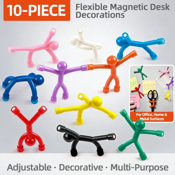 10/20 piezas magnéticos humanoides para adultos, imanes de nevera para hombre, imanes de nevera para oficina, decoración de taquillas, decoración