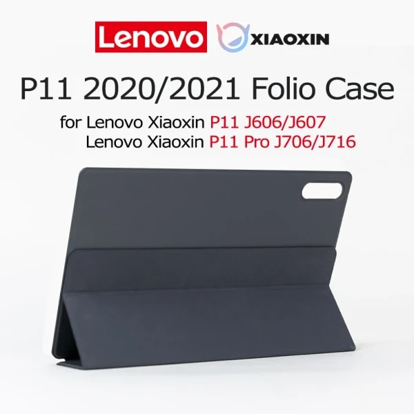 Funda folio Lenovo P11 11'' gris para tablet