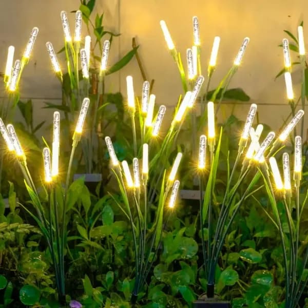Luces solares de jardín con forma de burbuja, luces LED impermeables para exteriores, para decoración de patio y jardín, 1/2/4 Uds.