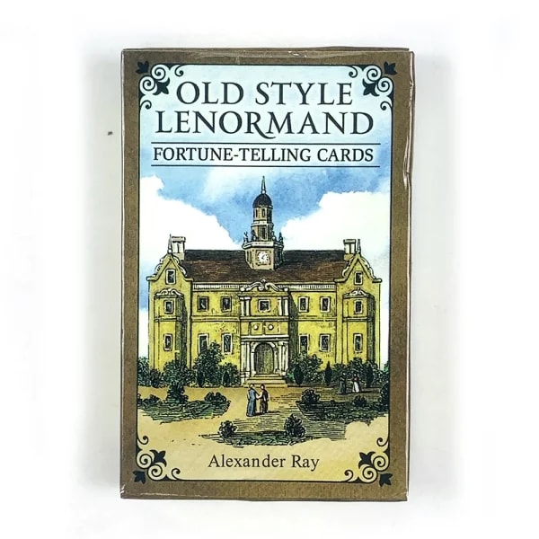Cartas Lenormand Antiguas 38 en Inglés para Adivinación