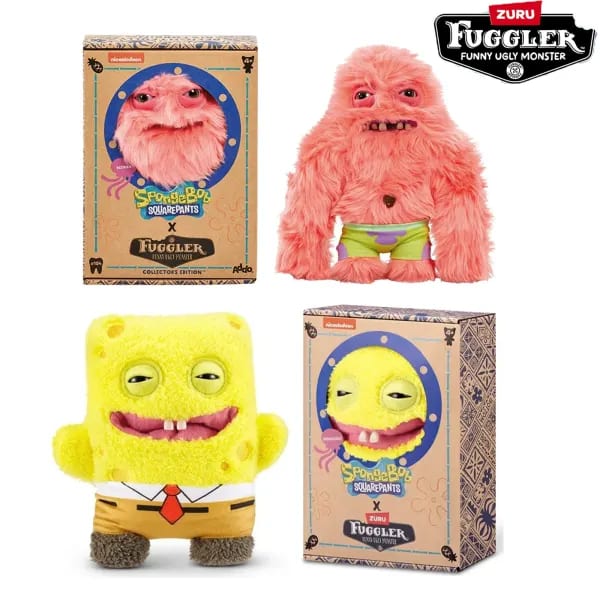 Peluche Fuggler Monstruo Feo Bob Esponja 22 cm