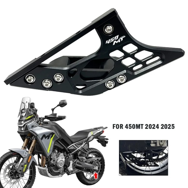Nuevo protector de cadena y rótula de basculante para motocicleta 2025 para CFMOTO 450MT mt450 CF 450 MT 450mt 2024