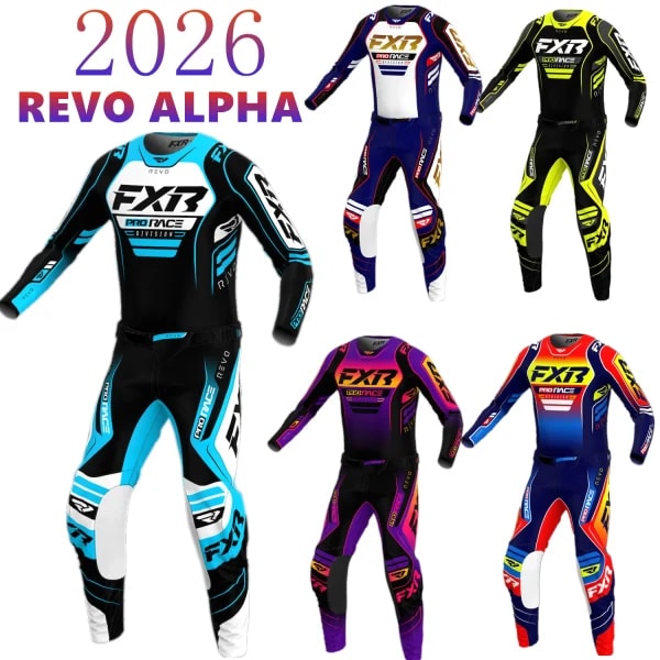 Conjunto de equipo de Moto REVO 2026, traje MX Enduro, camiseta y pantalón de Motocross todoterreno, Kit de moto de cross, combos de motocicleta