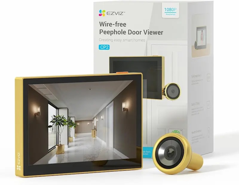EZVIZ CP2 Mirilla Digital para Puerta con pantalla 4.3″ y WiFi