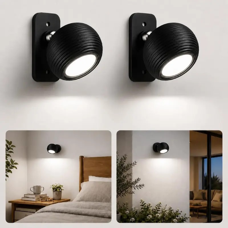 Apliques de Pared LED Recargables y Desmontables [OFERTA]
