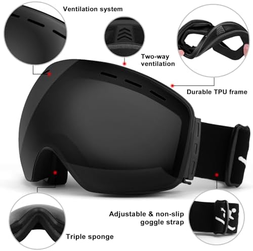 Vue 2 de Trusiel Lunette De Ski