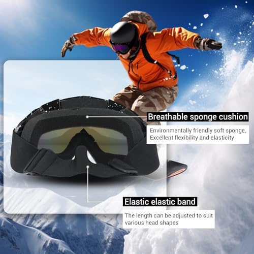 Vue 4 de Hisdricus Masque Ski Homme