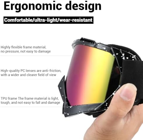 Vue 5 de Hisdricus Masque Ski Homme