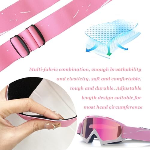 Vue 4 de Dongzqan Lunettes De Ski