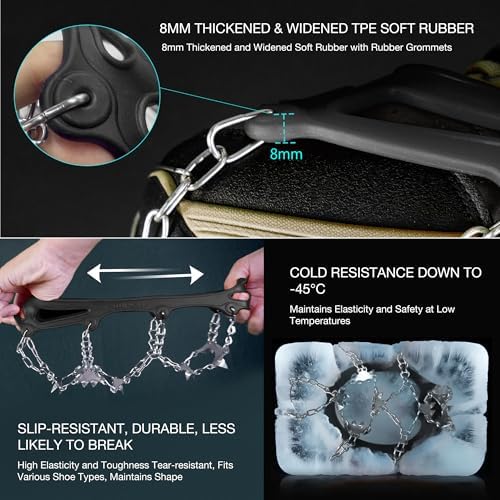 Vue 2 de Unigear Crampons Pour Bottes