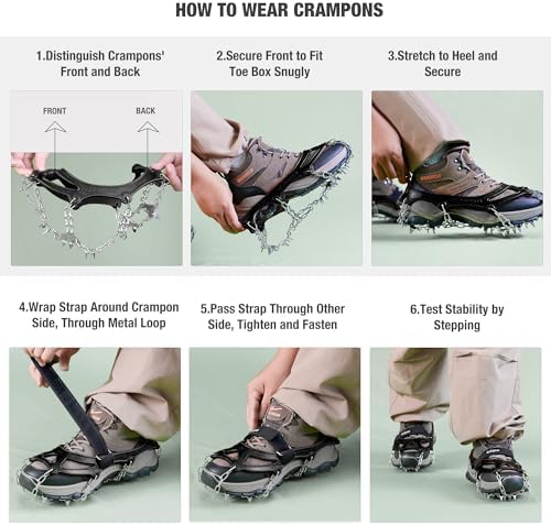 Vue 4 de Unigear Crampons Pour Bottes