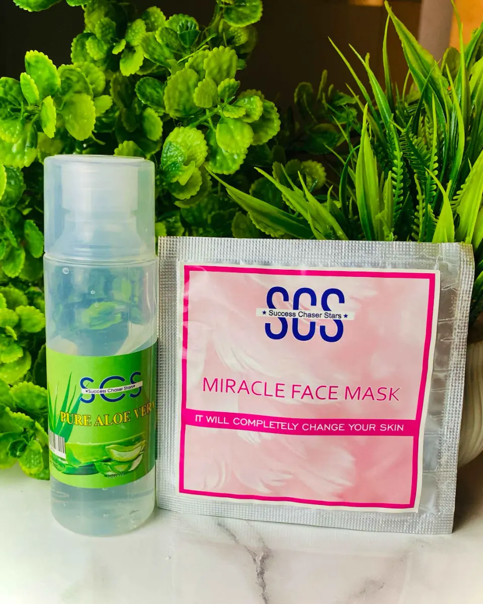 MIRACLE FACE MASK WITH ALOVERA JUICE image