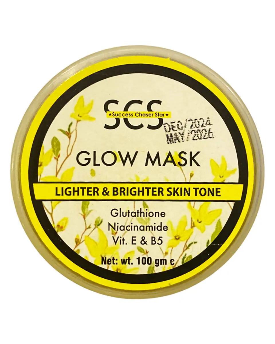 GLOW SKIN FACE GEL MASK image