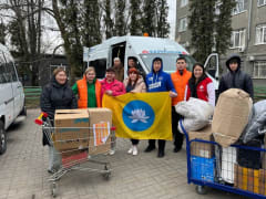 Ростовский военный госпиталь принял гуманитарную помощь от Республики Калмыкия в рамках благотворительной акции «Тепло для героя»