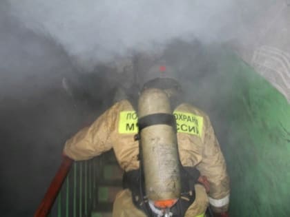 В Элисте произошел пожар