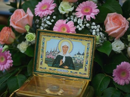 Жители Лагани смогут поклониться мощам Матроны Московской