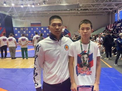 Калмыцкий борец завоевал бронзу на турнире в Нижегородской области