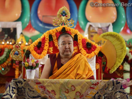 Избрание на высокое служение: интронизация шаджин ламы Калмыкии