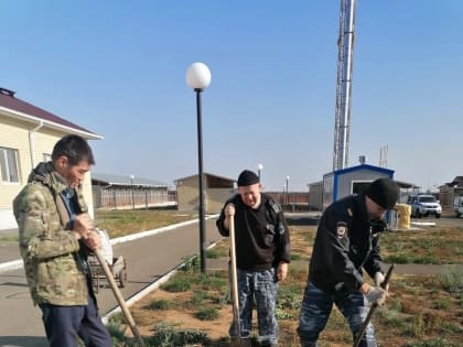 Полицейские Калмыкии приняли участие в акции "Сад Памяти"