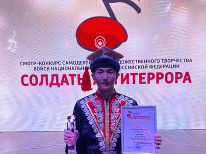 Росгвардеец из Калмыкии стал победителем смотра – конкурса «Солдаты антитеррора»