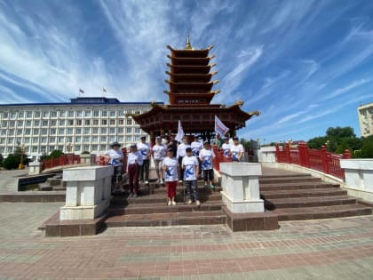 Состоялась очередная тренировка по скандинавской ходьбе для старшего поколения