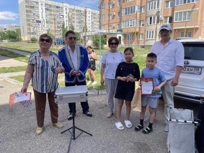 В рамках проекта "Жители МКД" организован детский праздник