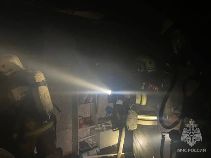 В многоквартирном доме Элисты произошёл пожар