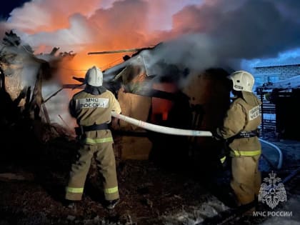 За неделю в Калмыкии зарегистрировали шесть пожаров