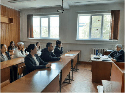 Открытое занятие по истории зарубежной литературы