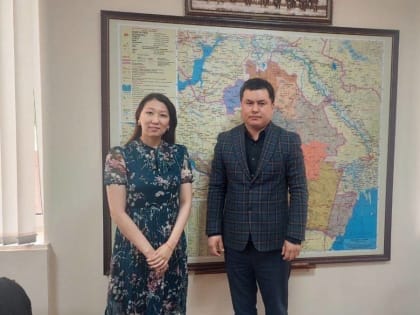 Гиляна Аюшева встретилась с Министром здравоохранения Калмыкии