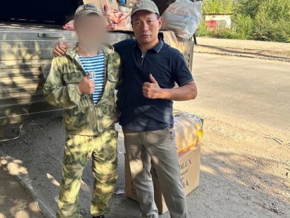 Гуманитарная помощь для воинов из Октябрьского района