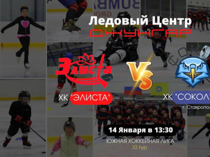 Калмыцкие хоккеисты выиграли ставропольчан