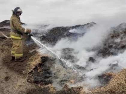 В Яшкуле ликвидировали пожар