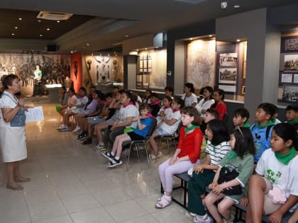 Национальный музей Калмыкии проводит для школьников экологический квест