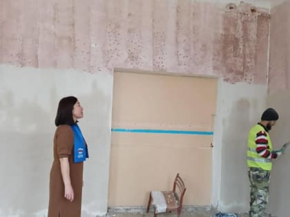 В Лагани проинспектировали ход капитального ремонта школы