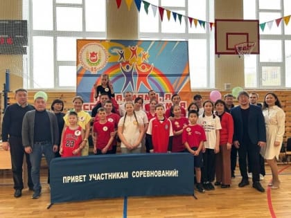 В Целинном районе прошли семейные спортивные соревнования