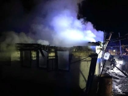 В Целинном районе Калмыкии в пожаре погибли три человека