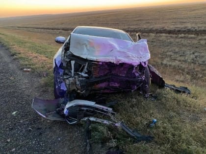 В Калмыкии устанавливаются обстоятельства ДТП со смертельным исходом