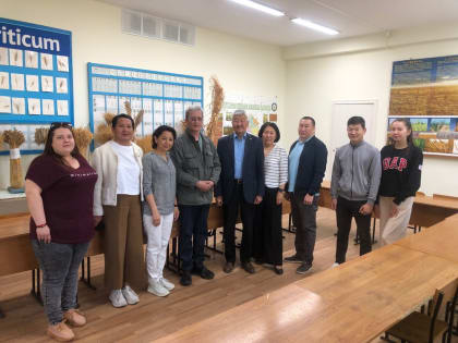 Встреча с профессором РАН Шамсутдиновым Н.З. на аграрном факультете