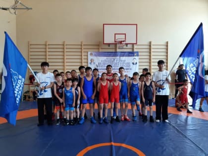 В Целинном районе состоялся турнир по греко-римской борьбе