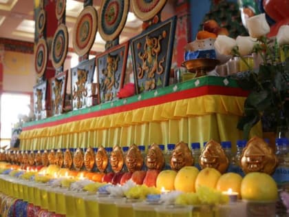 В главном буддийском храме Калмыкии завершился большой молитвенный фестиваль